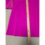 Adelyn Rae Thalia Cape Blazer Mini Dress Hot Pink Sz Large NWT $158 NEW Barbie Photo 7