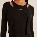 Abercrombie & Fitch Abercrombie mini sweater dress and scuba cardigan set Photo 5