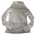 J.Crew Sweater Womens XS Petite Beige Cowl Funnel Neck Kangaroo Pocket E0856 Photo 1