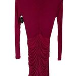 Nookie  Enigma Mini Dress in Ruby X-Small New Womens Long Sleeve Cocktail Photo 6