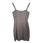 Vertigo Paris Brown Tweed Sheath Mini Dress Formfitting Twee Pockets Size XS NWT Photo 1