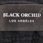 Black Orchid Black Distressed Jean Shorts NWT Size 29 Cut-Off Black Denim Shorts Photo 5