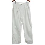 Madewell  Baggy Straight High‎ Rise White Wide Leg Jeans Size 30 Photo 1