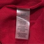 Vila Milano NEW  Cherry Red Crystal Heart Embossed Cozy Long Sleeve Size S Photo 6