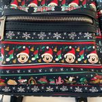 Disney  Park Loungefly Christmas mini backpack excellent condition see all photos Photo 5