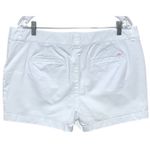 Vineyard Vines White Chino Shorts Womens 14 Pink Whale Preppy Old Money Summer Photo 1