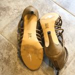 Michael Antonio š strappy sandals open toe sexy heels sz 9 tan Photo 8