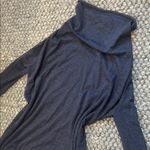 COS  100% Merino Wool Navy Cowl Neck Oversized Sweater Size Medium Photo 4