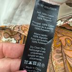 Kobi Halperin Laura Paisley Cropped Pants Orange Size 6 Photo 9