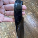 Jones New York Croc Embossed Leather Shoulder Bag Black 90’s Photo 5