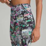 Lululemon NEW!  Size 2 Fast and Free HR Tight 25” Running Leggings Paint Multi Photo 2