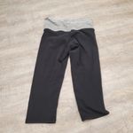 PINK - Victoria's Secret Victoria's Secret PINK Yoga Black and Gray Foldover Leggings Size Small Photo 1