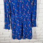 Thakoon 100% Silk Floral Long Sleeve Button Down Dress SAMPLE Size 4 Photo 8