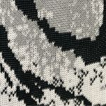 St. John Zebra Shell Vintage Animal Print Knit Tank Top Mock Neck Women Medium Photo 13