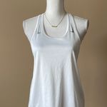 Nike | White Racerback Running Tank Top Sz S Photo 0