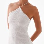 Peppermayo NWT  Pure White Rubi Beaded Mini Dresses sz. S Photo 0