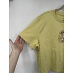 Adidas Jet Set Cabana T-Shirt Women Medium Yellow Cropped NEW Athleisure Photo 10