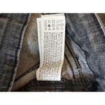 Forever 21  Womens Jeans Cropped Mid Rise with Raw Hem Black S Medium Photo 5