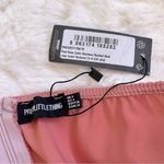 Pretty Little Thing PLT Strapless Lace Detail Bandeau Mini Dress 4 - Rose Pink Photo 4