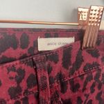 Sanctuary Social Standard by burgundy and black leopard print skinny pants Photo 5
