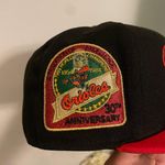 New Era Cap Off the dome podcast x burdeens Chicago Baltimore orioles 30th anniversary patch size 7 1/8 brand new  Photo 2