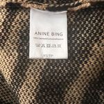 ANINE BING  Cheyenne Zebra Print 100% Cashmere Sweater Pullover Size XS Photo 7