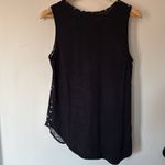Anthropologie  Dolan Jules Sleeveless Top‎ Black White Bird Print Blouse Medium Photo 6