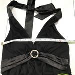STAR VIXEN Black Halter Evening Dress Size Small Photo 4