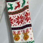 No Boundaries  Junior size XL Merry Everything Sweater - Red, Green, Gold, White Photo 3