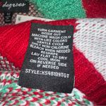 33 Degrees Christmas Tree Ugly Christmas Sweater XL NWT Red Photo 5