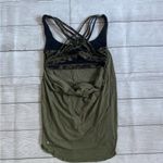 Lululemon  Athletica Olive Green Wild Tank Strappy Top Photo 2