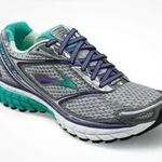 Brooks Women's Ghost 7 Athletic Shoes Gray/ Turquoise 1201611B953 Photo 0