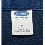 Old Navy  Blue Denim Chambray Pullover Short Mini Shirt Dress Size M Casual Photo 6