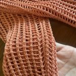 Orange crochet layering/swimsuit coverup top Pink Size XS Photo 1