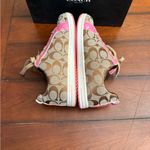 Coach  Naya Pink and‎ Brown Sneakers Photo 5