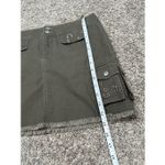 Mudd vintage y2k  mini mirco cargo skirt army green utility 5 grunge ring details Photo 4