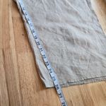 Flax  Linen Crop Pull on Pants Size 1X Lagenlook boho Photo 11