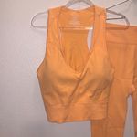 No Boundaries Juniors Seamless Tank Top and Leggings Set 2-Piece Peach Jelly Photo 3