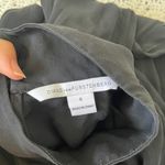 Diane Von Furstenberg  Kalesta 100% Silk Peplum Blouse Black (Size 6) office work Photo 6