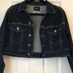 BDG  Dark Denim Cropped Jean Jacket Photo 0