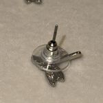 Dragonfly American Flag Earrings Stud Pierced Earrings Red Photo 3