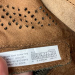 Rockport Cobb Hill Olive Green Leather Perforated Wedge Sandals‎ Size 9.5W Photo 7