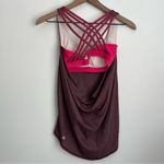 Lululemon  Wild Tank top sz 2 purple pink built in bra Photo 3