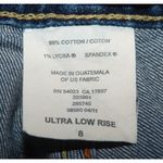 Gap VTG Y2K Ladies Denim Blue Jeans Size 8 Ultra Low Rise Stretch Wide Leg Retro Photo 6