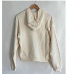 SKIMS French Terry Zip Up Hoodie in Ecru, Size X-Small Photo 8