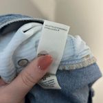 Free People We The Free Denim Cut Pff Mini Distressed Shorts Size 28 Photo 7