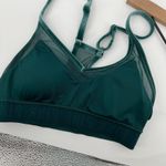 Victoria's Secret PINK Ultimate Lightly Lined Racerback Sports Bra Green Women XS Photo 3