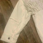 Women’s white Blue B Collection shirt/jacket XXXL Size 3X Photo 6