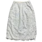 Vanity Fair  Vintage Floral Lace Nylon Slip Skirt Photo 5