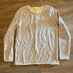 Hanro Knits Grey Long Sleeve Top Size XS Gray Photo 0